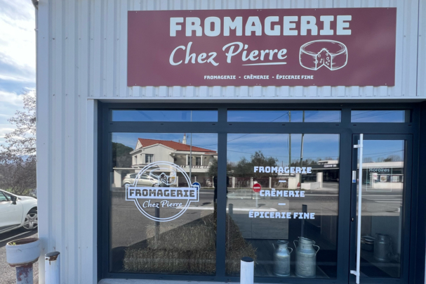 Charte graphique La fromagerie chez Pierre réalisé par MaxAndCom