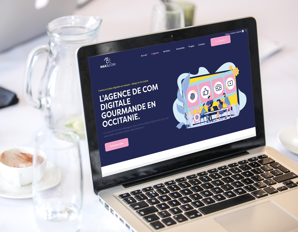 Agence MaxAndCom - communication digitale en Ariège et Occitanie - Création de site internet